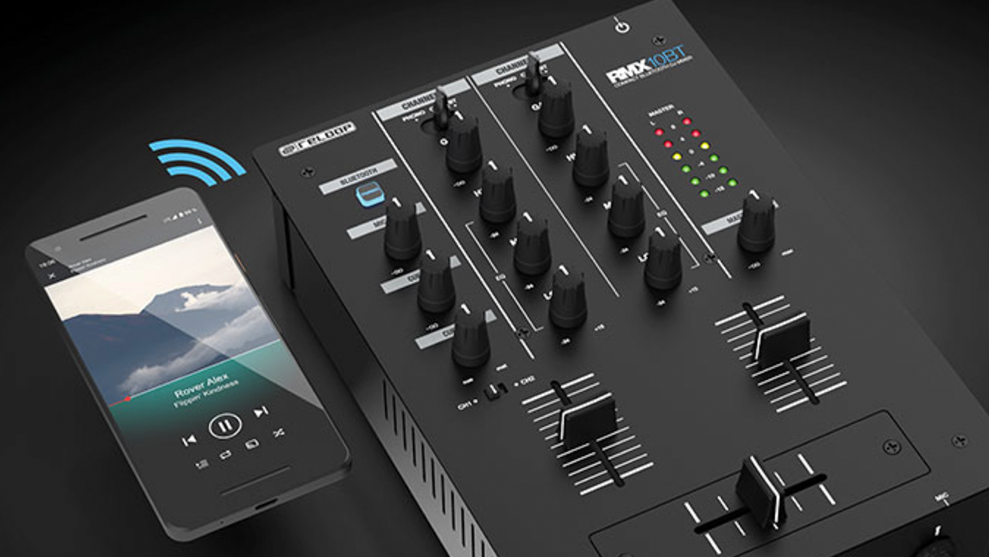 Reloop Reveals the Compact RMX-10 BT DJ Mixer